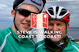 Steve is walking Coast to Coast!